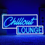 Virlusy Chillout Lounge Neon Sign For Wall Decor Dimmable Chill Led Light Signs. Fixed Price $62.42.