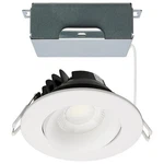 Satco Led Direct Wire Downlight/gimbaled, Round, White - S11624r1. Fixed Price $19.99.