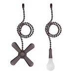 Ceiling Fan Pull Chain, 2 Pieces 3mm Diameter Beaded Ball 12 .... Fixed Price $11.50.