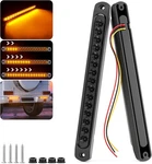 Pseqt 10" Led Trailer Tail Identification Lights Bar Amber Turn Signal Light. Fixed Price $34.91.
