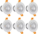 Cxwv 3 Inch Led Recessed Downlight, 5w Cob Inch, 4000k-neutral Light. Fixed Price $75.46.