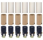 Creative Hobbies Chandelier Lighting Fixture Socket Kit Candelabra White. Fixed Price $20.99.