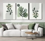 Large Framed Boho Canvas Wall Art Set Of 3, Mid Century Modern Room Decor, Mini. Fixed Price $88.99.