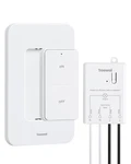 Wireless Light Switch And Receiver Kit, 200ft Rf Range Remote Control Swit. Fixed Price $14.70.