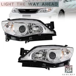 Headlights For Subaru Impreza 2008-2011 Factory Headlamps Chrome Left+right Side. Fixed Price $120.65.