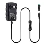 Aspentek Dc 12v Power Supply Adapter With Inline On Off Switch For Black. Fixed Price $13.14.