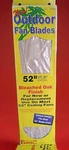 Fantec 5 Pc 52" Replacement Outdoor Fan Blades ""usa Made** Composite Plastic. Fixed Price $43.25.