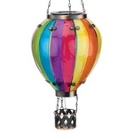 Regal Hot Air Balloon Solar Lantern Rainbow Stripes Large 12763 Free Shipping. Fixed Price $47.99.