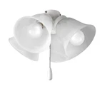 Progress Lighting Fan Light Kits Collection 4-light White Ceiling Kit. Fixed Price $47.99.