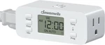 7 Day Heavy Duty Timers For Electrical Outlets, Dual Outlet Digital Timer, 3 Pro. Fixed Price $26.99.
