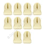 10 Leviton Fluorescent Light Sockets T-5 Lampholder Mini Bi-pin With Shunt. Fixed Price $74.80.