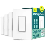 Treatlife Smart Light Switch Single Pole Works With Alexa, Google Home White. Fixed Price $55.81.