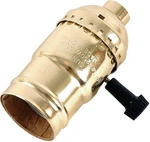 Power Gear 3 Way Lamp Socket Replacement Gold Finish For Diy Lighting Projects. Fixed Price $6.39.