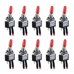 Dmwd 10pcs Mini Latching Toggle Switch On/off Spst 3 Pins 2 Positions With Pr.... Fixed Price $20.85.