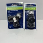 Leviton #128վ Adapters Black Two Outlet Socket Adapter/ Single W Pullchain. Fixed Price $9.99.