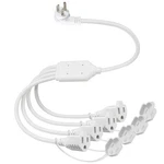 Kuncan 4 Way Power Splitter - 45 Degrees Lower Right Corner Downward Angled U.... Fixed Price $23.72.
