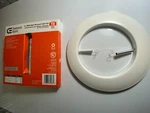 Recessed Light Downlight Trim Open Exposed Bulb (6-inch) With Springs New-in-box. Fixed Price $10.75.