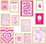 Pink Room Decor Aesthetic - Hot Preppy Posters For Bedroom, Cute Wall Art P. Fixed Price $9.64.