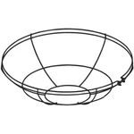 Millennium Lighting R Series 17" Wire Guard, Satin Black - Rwg17-sb. Fixed Price $47.90.