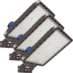 3-pack 350w Led Parking Lot Light, 52500lm, Dusk To Dawn Outdoor Flood Light. Fixed Price $716.99.