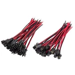 20pairs Jst Sm 2pin Plug Male To Female El Wire Cable Connector Adapter For 3528. Fixed Price $16.09.