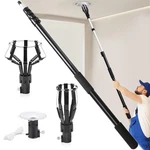Gadfish 26ft Reach Light Bulb Changer For High Ceilings, 5-20ft Silvery. Fixed Price $83.39.