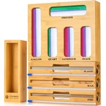 Calmbee 9 In 1 Storage Bag Organizer For Kitchen Drawer, Bamboo Foil And Plas.... Fixed Price $57.54.