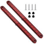 Perfectech 12 Led Red Trailer Brake Tail Light, 2 Pack 16 Bar Stop. Fixed Price $28.24.