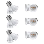 2 In 1 E26 Socket Splitter Adapter, Standard Medium Base Bulbs. Fixed Price $17.00.