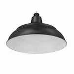 Millennium Rwhs17-sb R Series 1-light 18" Satin Black Warehouse Shade. Fixed Price $25.00.