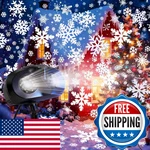 Wjwja Christmas Projector Lights Outdoor Snowflake Remote Control. Fixed Price $36.86.
