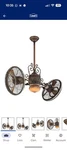 Minka-aire F502-bcw 42 Inch Traditional Twin Head Ceiling Fan - Walnut. Fixed Price $375.00.