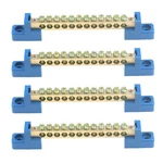 Quluxe Terminal Bus Bar Block Brass Wire Screw Terminal, 12 Position.... Fixed Price $16.97.