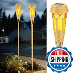 Evelynsun Solar Outdoor Lights Torches With Flickering Flame For Garden Decor,. Fixed Price $70.50.