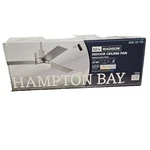 Hampton Bay Madison 52 In. Led Brushed Nickel Indoor Ceiling Fan New. Fixed Price $89.99.