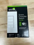 Leviton R02-d2scs-1rw Decora Smart Wi-fi 2nd Gen Scene Controller Switch 2668. Fixed Price $36.99.