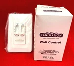Brand New Fanimation Control Wall Mount Fan Light Caruso Palisade Cw6wh White. Fixed Price $49.99.