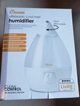Crane Ee-5301cw Drop Ultrasonic Cool Mist Humidifier White. Fixed Price $12.00.