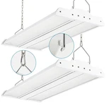 Xbuyee High Bay Led Shop Light 2 Pack 2ft 200w 28000lm 4000k/5000k Selectable. Fixed Price $226.85.