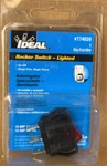 Ideal 774039 - Rocker Switch Spst On-off Spade Red Lighted Free Shipping. Fixed Price $8.99.