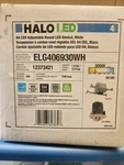 Halo Recessed Elg406930wh 4 Ajustable Round Led Gimbal Light 3000k. Fixed Price $114.00.