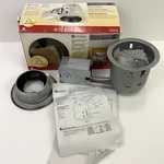 Utilitech Brushed Nickel Recessed Lighting Kit With Black Baffle General 5 In.. Fixed Price $14.97.
