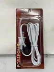 New Sealed Portfolio #040570 Snap-in Socket Cord Set & Switch White Finish. Fixed Price $10.00.