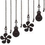 Dayone Ceiling Fan Pull Chain Kit - Bulb And Pattern Extension Pendant 4p.... Fixed Price $18.54.