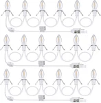 3 Pack Accessory Cord With 6 Led Light Bulb, 11.5 Ft Christmas Village. Fixed Price $45.32.
