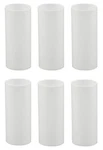 3 Inch Tall White Plastic Candle Covers Sleeves Chandelier Socket 6 Pack. Fixed Price $12.13.