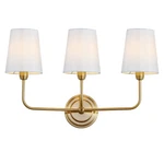 Safavieh Lighting Sawyer Brass Gold 3-light Wall Sconce Led Bulbs Included. Fixed Price $117.75.
