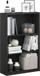 Jaya Simple Home 3-tier Adjustable Shelf Bookcase, Black. Fixed Price $60.99.