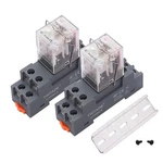 Twtade/2pcs Dc 12v Relay 10a Electromagnetic Power Coil 8 Pins Dpdt 2no.... Fixed Price $19.45.