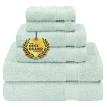 Cotton Paradise 6 Piece Towel Set, 100% Bath Mint. Fixed Price $58.26.